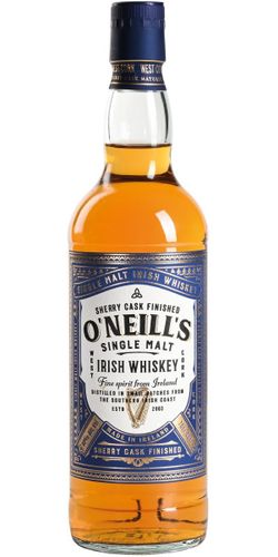 O'Neills Irish Whiskey, Single Malt Sherry Cask Finish 40%