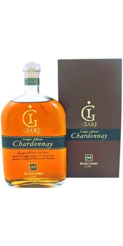 Grappa affinata Chardonnay 45% 70 cl.