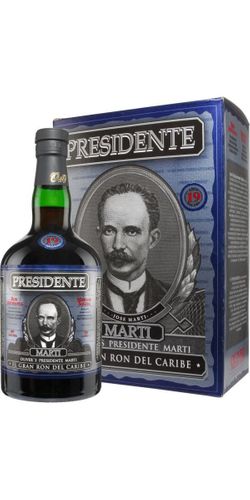 Presidente El Gran Ron del Caribe 19 år 40% 70cl