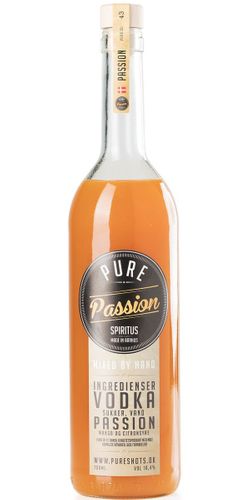 Pure Passion Vodka shot 16,4% 70 cl.