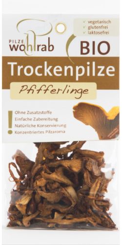Pilze Wohlrab, Kantarel lys tørret 20g
