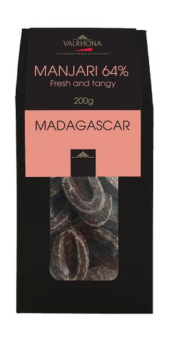 Valrhona - Chokolade Manjari 64% - Madagascar 200 g.