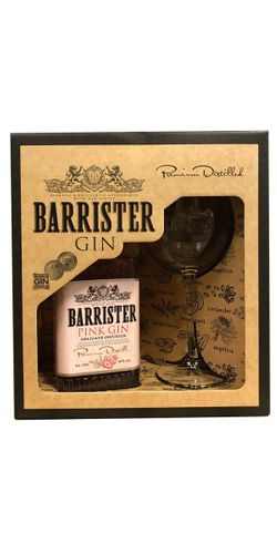 Barrister Gin Pink Giftbox