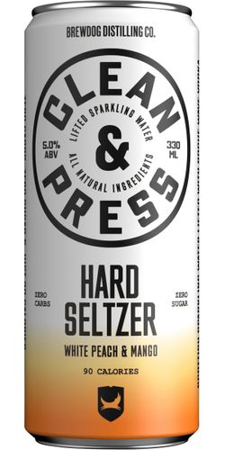 Brewdog, Hard Seltzer Mango White Peach