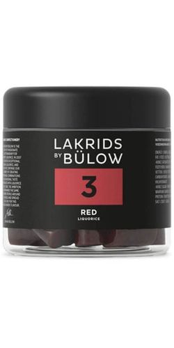 Lakrids by Bülow "3" Red 150 g.