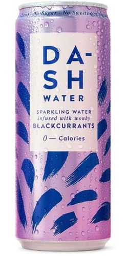 Dash Sparkling Blackcurrant 330 ml dåse