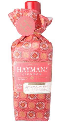 Haymans Spiced sloe gin i wrap 26,4% 70 cl.