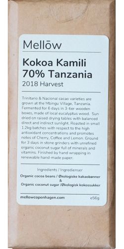 Mellow Copenhagen, Kokoa Kamili, Tanzania 70%