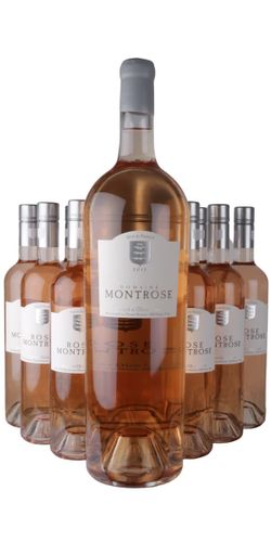 Vinpakke - Domaine Montrose Rose 12+1 Dobbeltmagnum