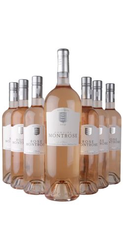 Vinpakke - Domaine Montrose Rose 6+1 Magnum